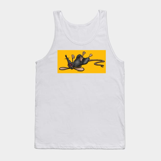 NIGHT RATS STUDIOS RAT 1 Tank Top by NIGHT RATS STUDIOS